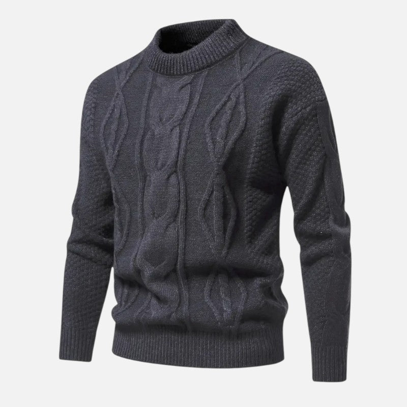 Belbo | Men's Stylish Solid Knitted Sweater