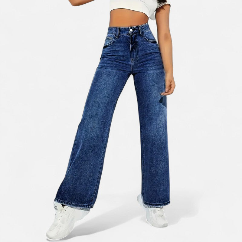 Belbo | Women's Comfort Fit Mid-Rise Jeans