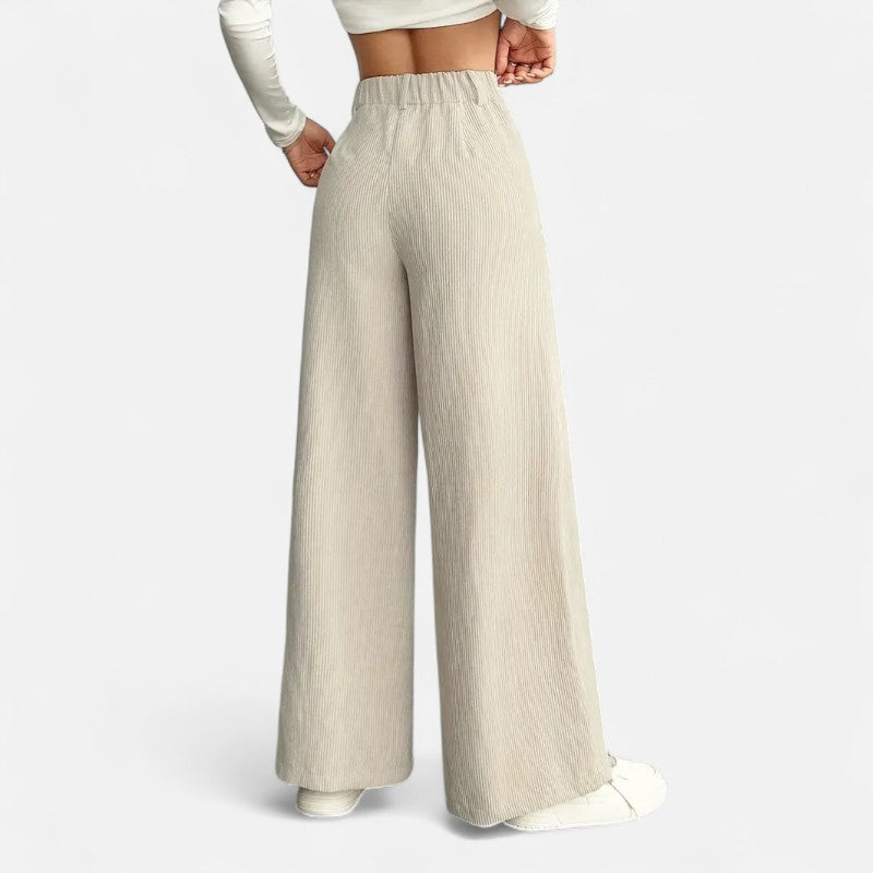 Belbo | Women's High-Waisted Wide-Leg Pants