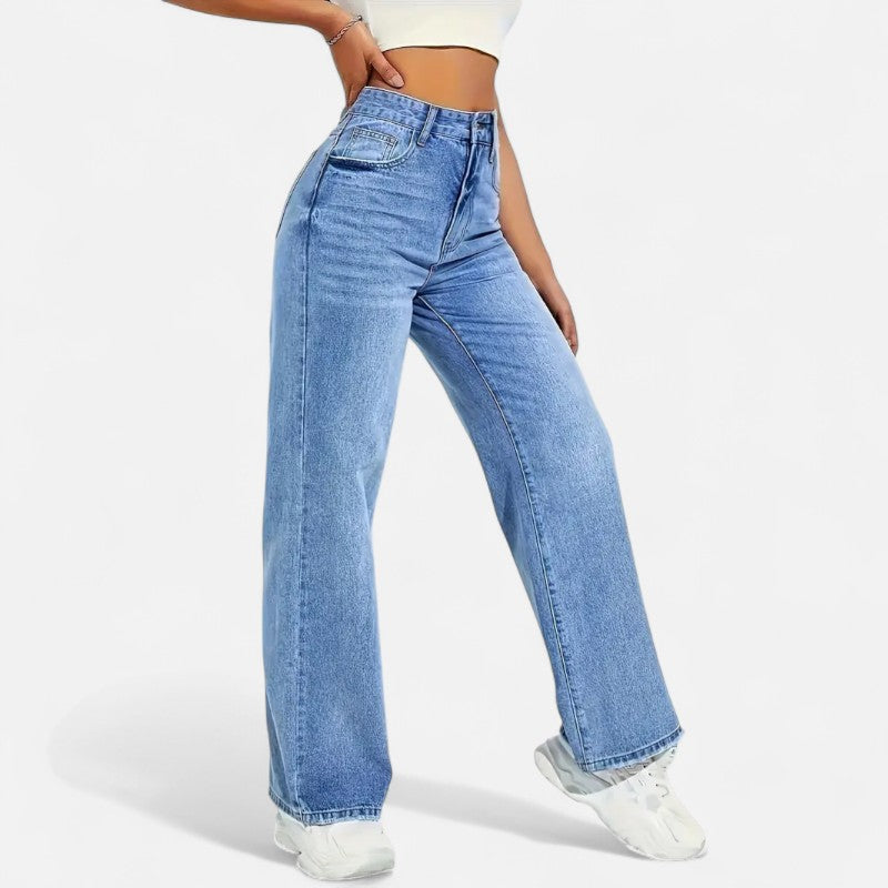 Belbo | Women's Comfort Fit Mid-Rise Jeans