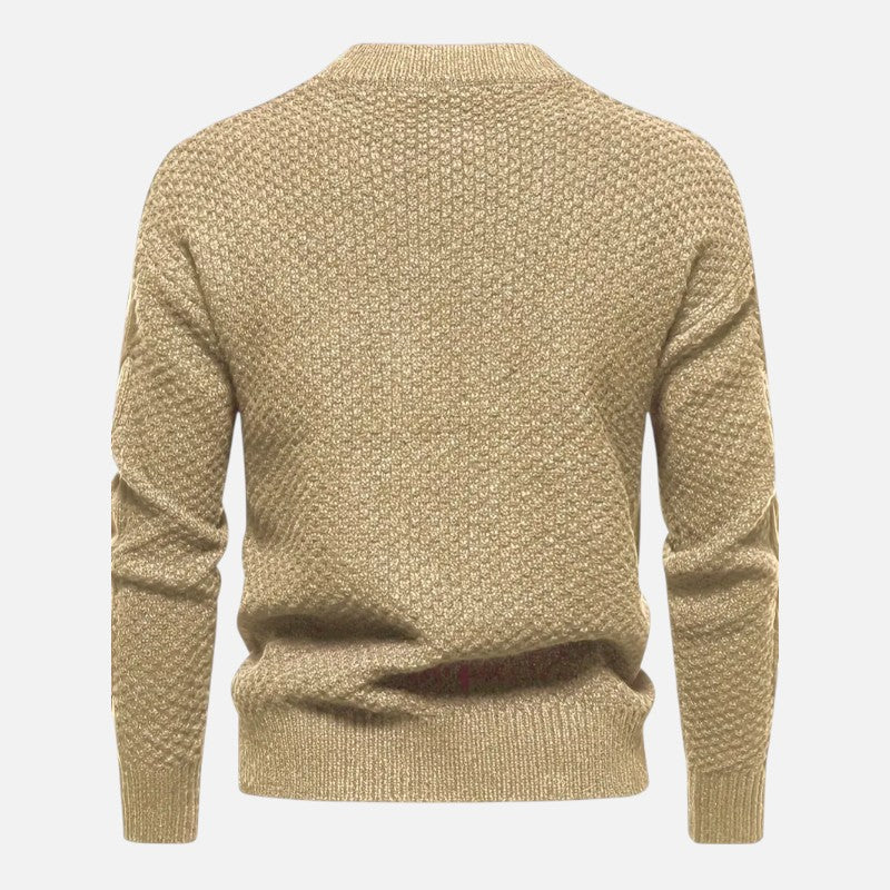 Belbo | Men's Stylish Solid Knitted Sweater
