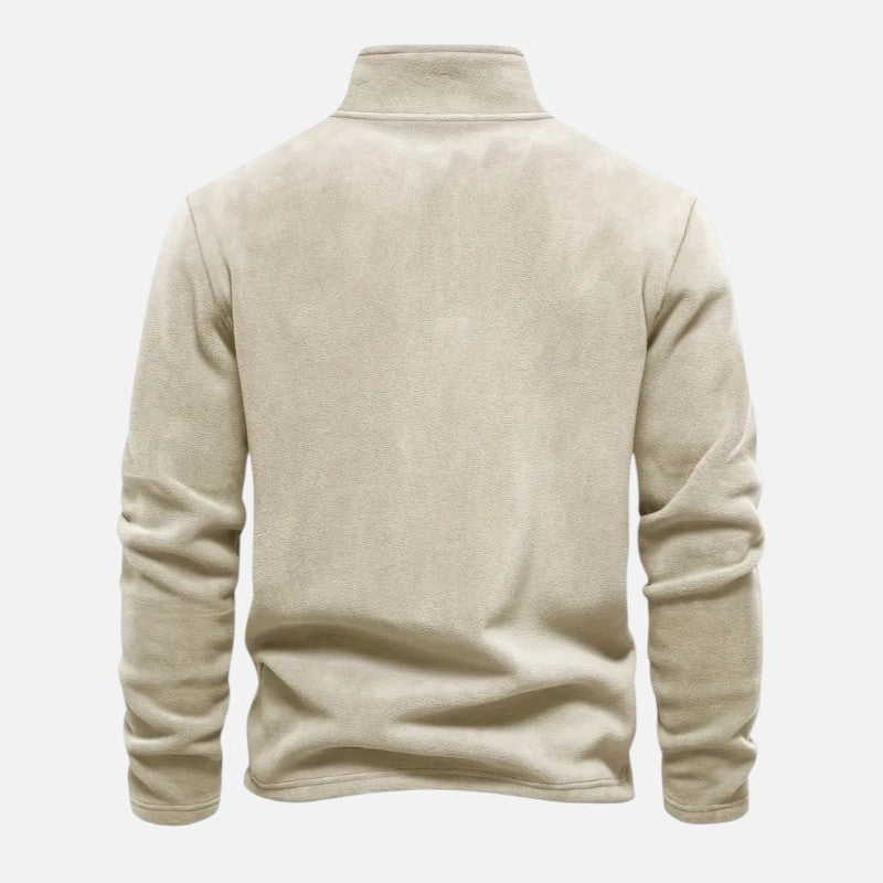 Belbo | Men's Long Sleeve Half-Zip Sweatshirt