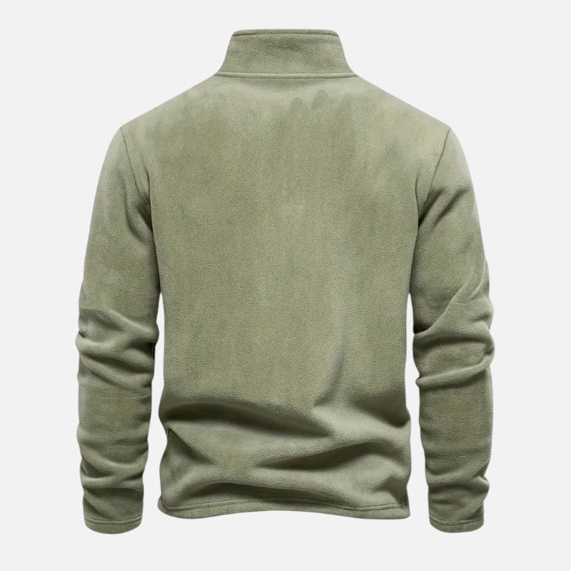 Belbo | Men's Long Sleeve Half-Zip Sweatshirt