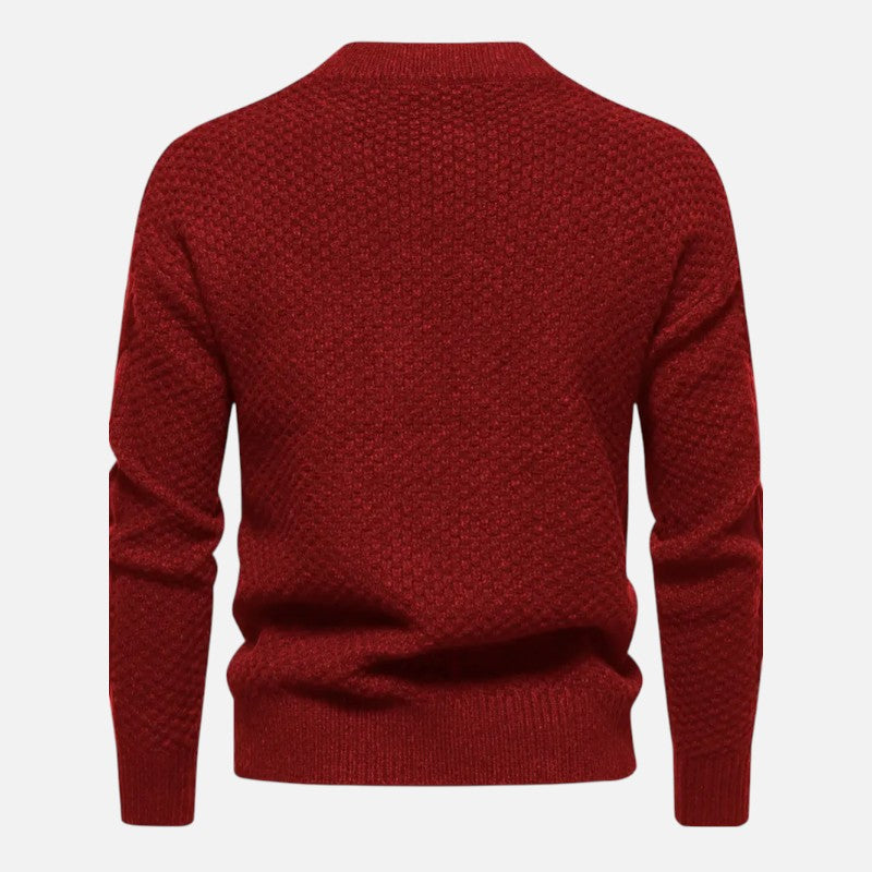 Belbo | Men's Stylish Solid Knitted Sweater