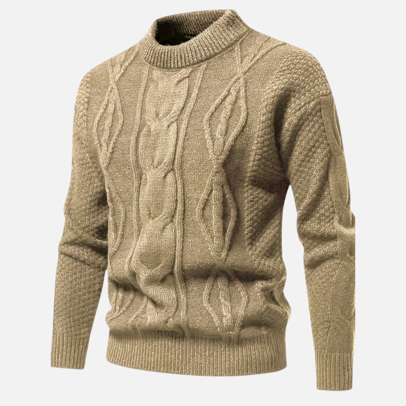 Belbo | Men's Stylish Solid Knitted Sweater