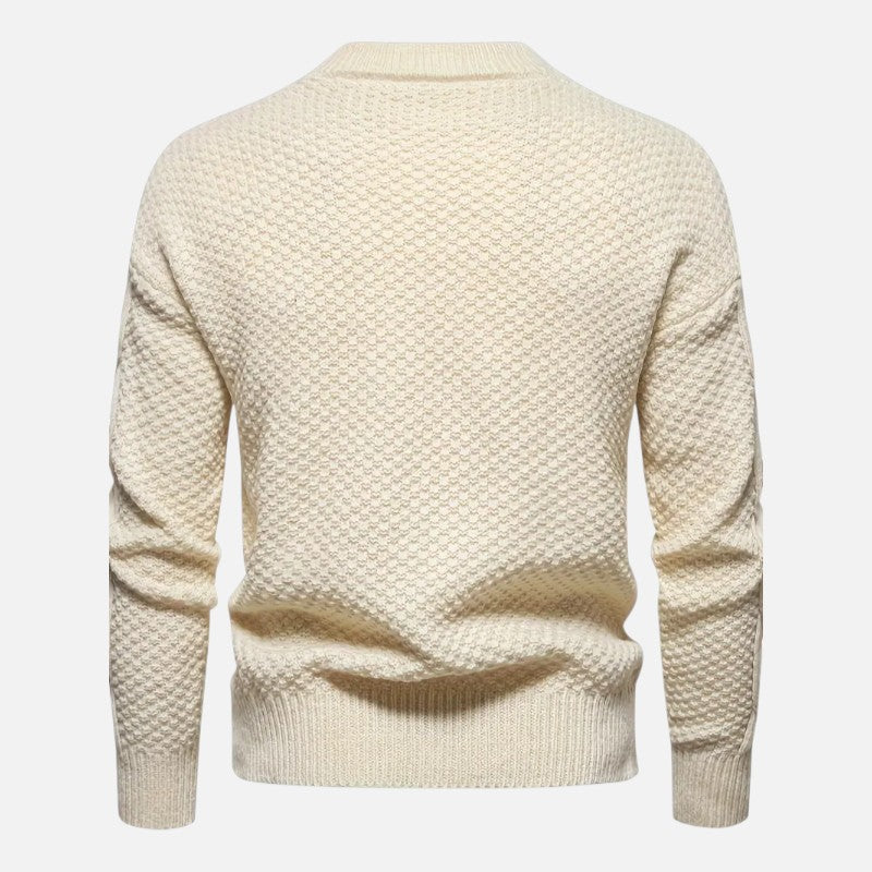 Belbo | Men's Stylish Solid Knitted Sweater