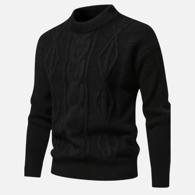 Belbo | Men's Stylish Solid Knitted Sweater