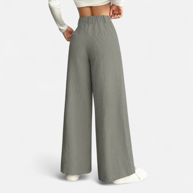 Belbo | Women's High-Waisted Wide-Leg Pants