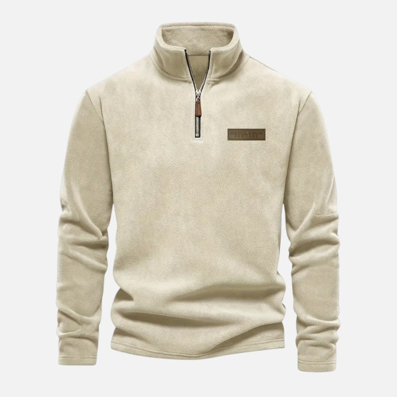 Belbo | Men's Long Sleeve Half-Zip Sweatshirt