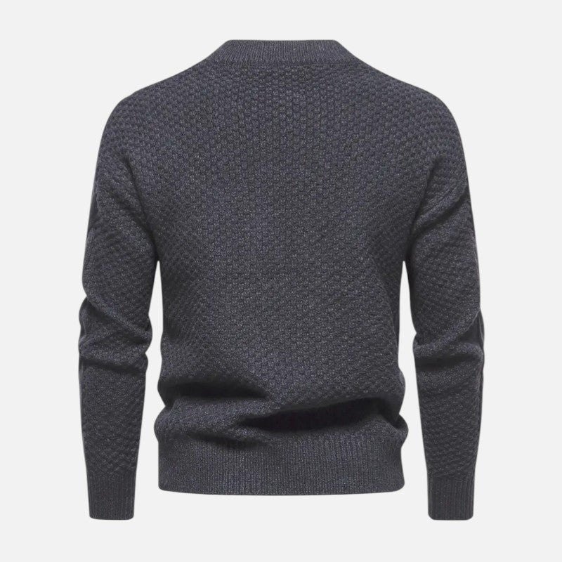 Belbo | Men's Stylish Solid Knitted Sweater