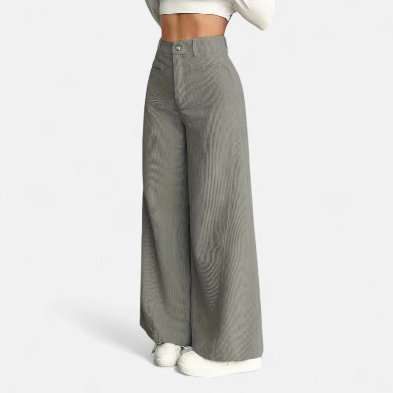 Belbo | Women's High-Waisted Wide-Leg Pants