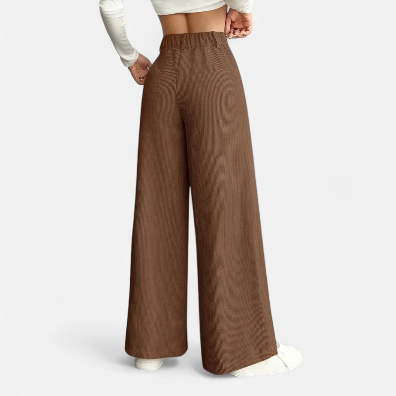 Belbo | Women's High-Waisted Wide-Leg Pants