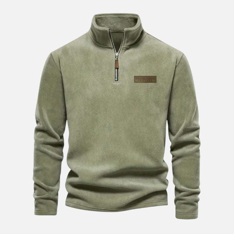 Belbo | Men's Long Sleeve Half-Zip Sweatshirt