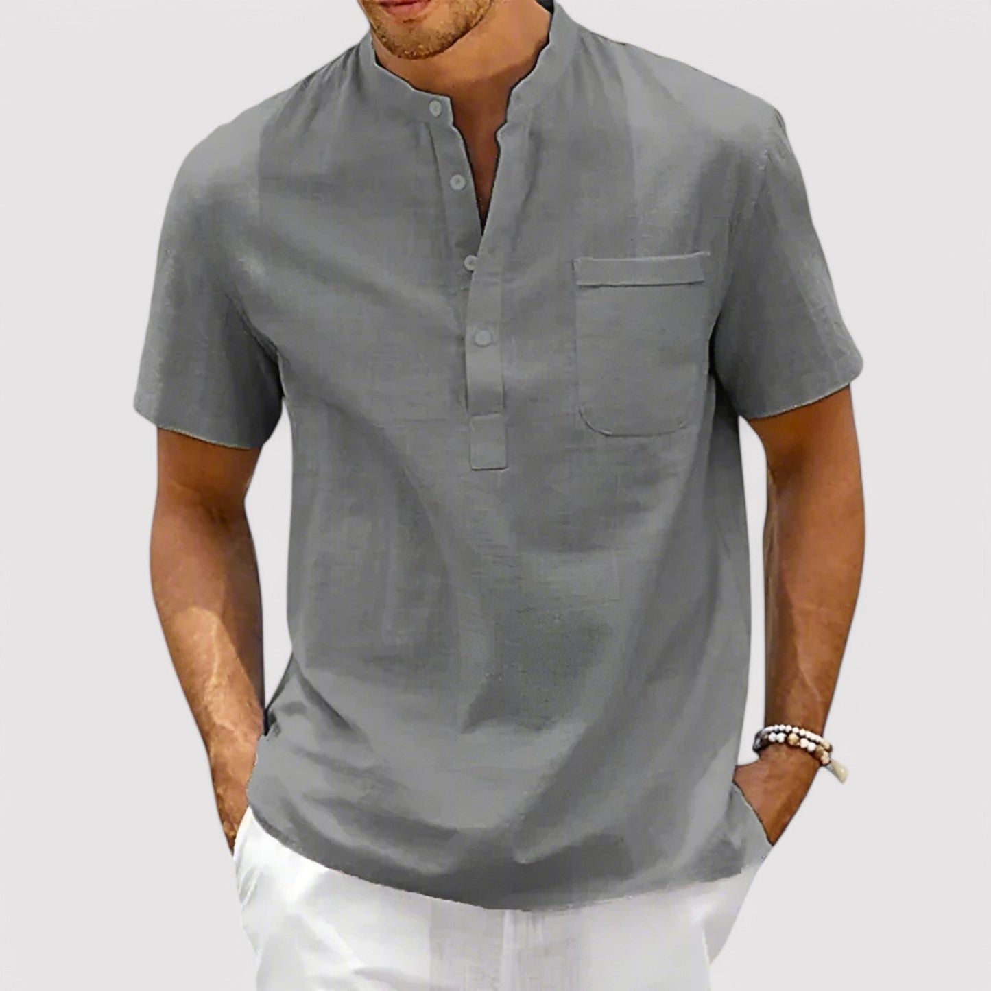 Belbo | Men's Pure Linen Shirt