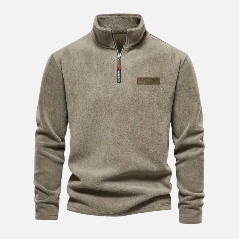 Belbo | Men's Long Sleeve Half-Zip Sweatshirt