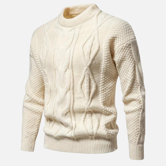 Belbo | Men's Stylish Solid Knitted Sweater