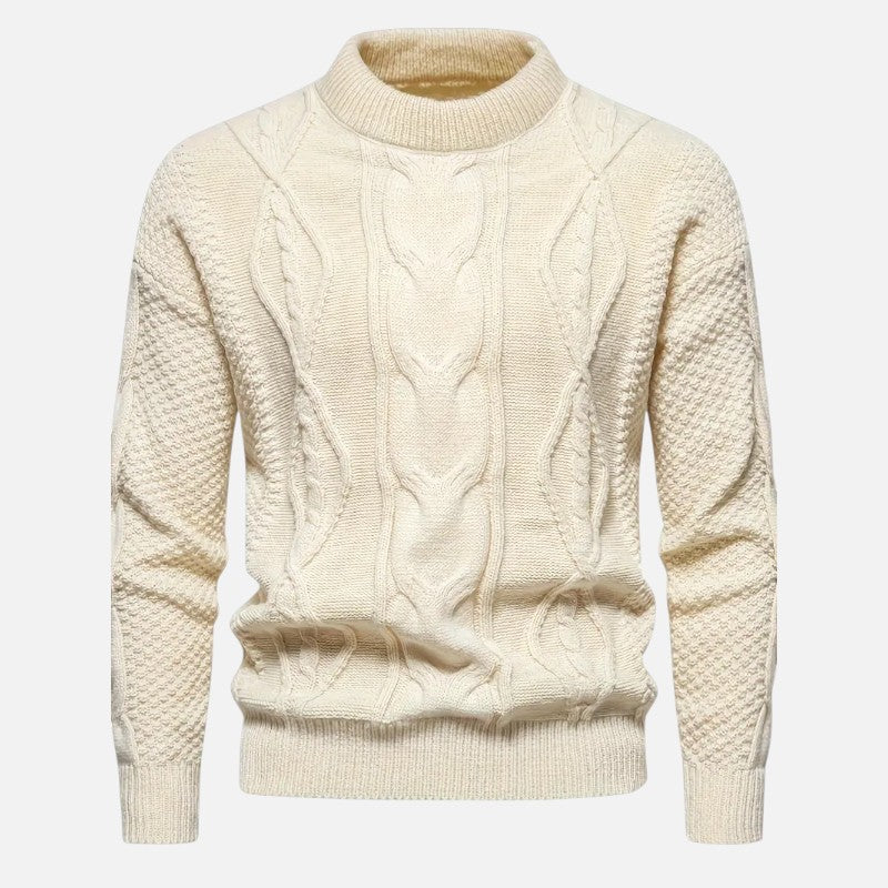 Belbo | Men's Stylish Solid Knitted Sweater