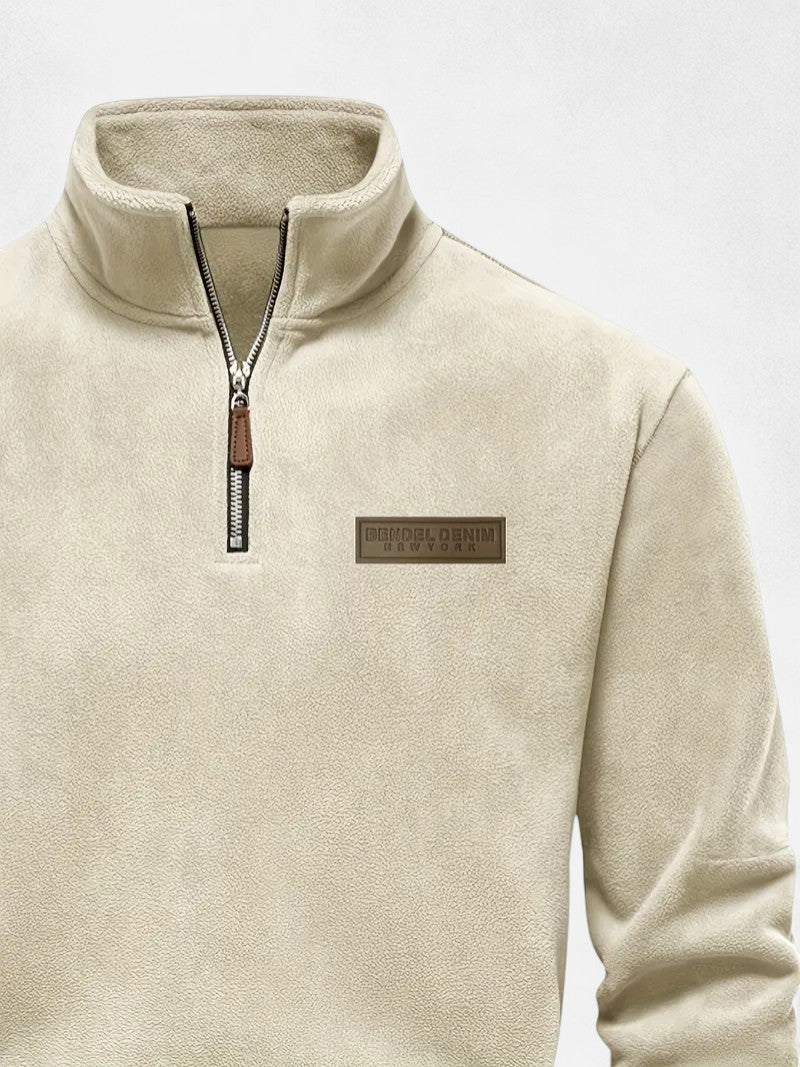 Belbo | Men's Long Sleeve Half-Zip Sweatshirt
