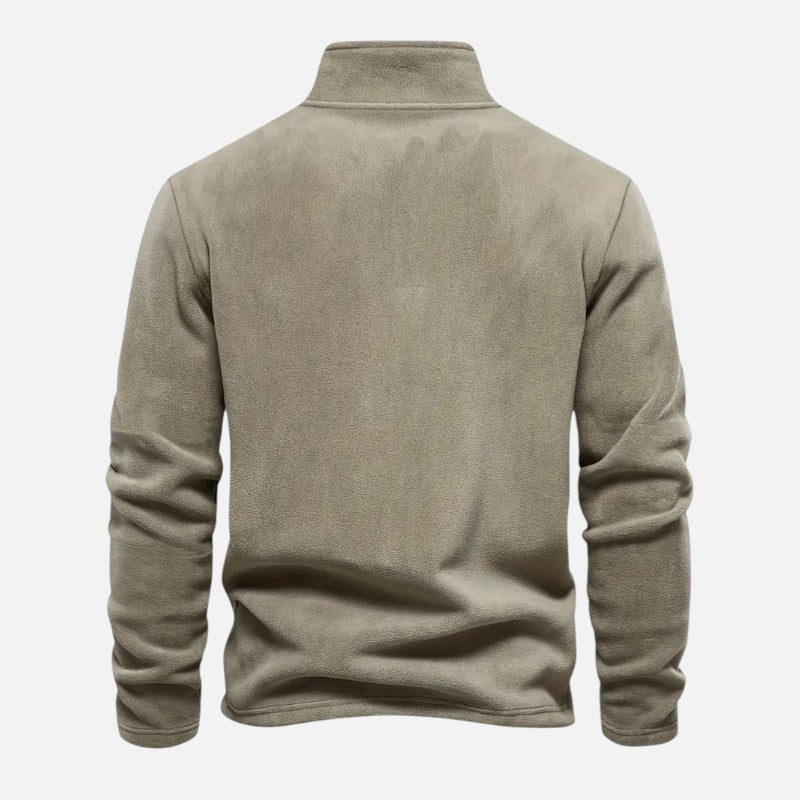 Belbo | Men's Long Sleeve Half-Zip Sweatshirt