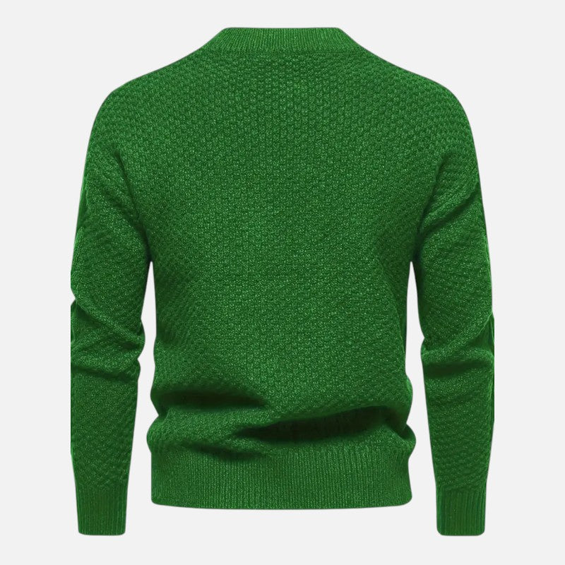 Belbo | Men's Stylish Solid Knitted Sweater