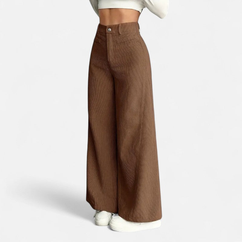 Belbo | Women's High-Waisted Wide-Leg Pants