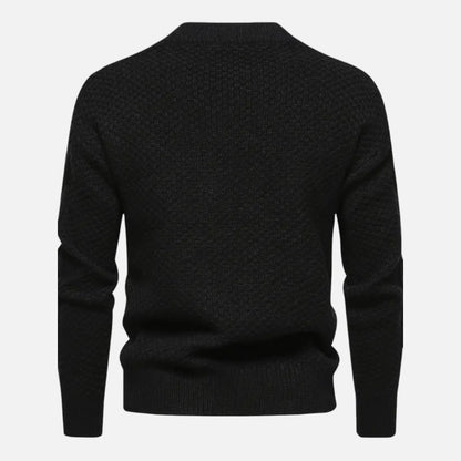Belbo | Men's Stylish Solid Knitted Sweater