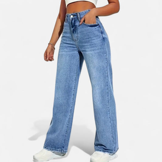 Belbo | Women's Comfort Fit Mid-Rise Jeans