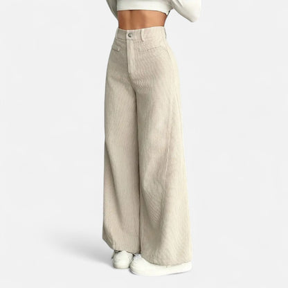 Belbo | Women's High-Waisted Wide-Leg Pants