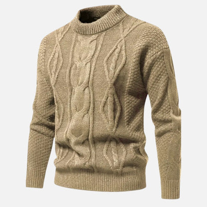 Belbo | Men's Stylish Solid Knitted Sweater