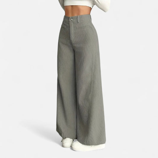 Belbo | Women's High-Waisted Wide-Leg Pants