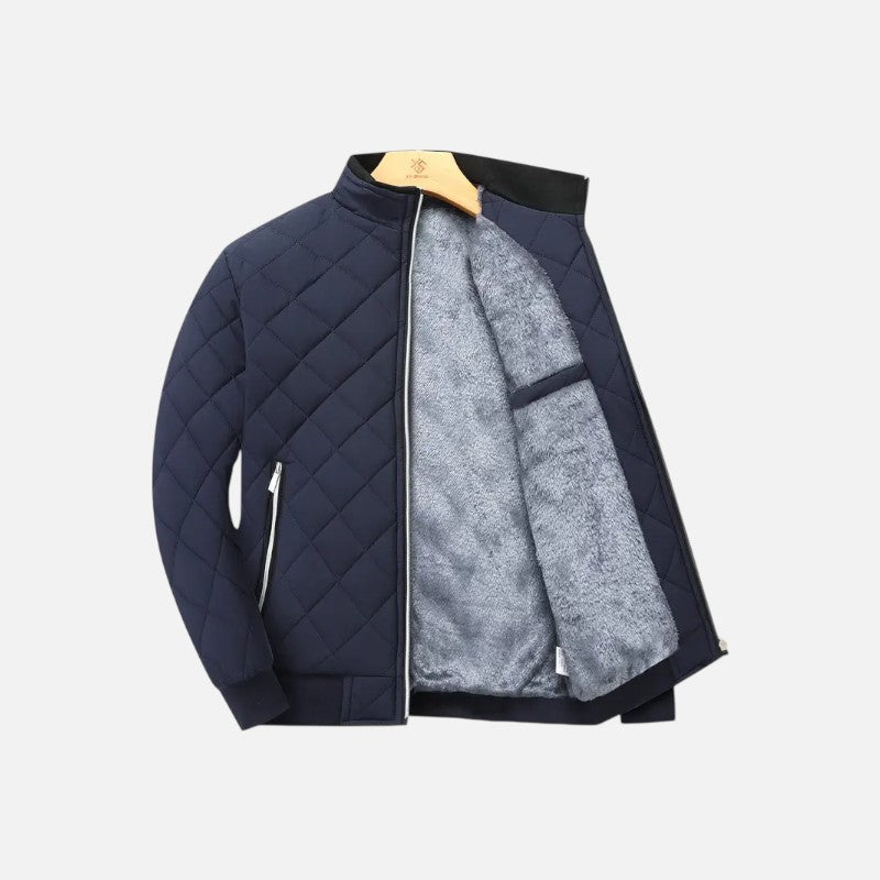 Belbo | Men's Quilted Fleece-Lined Winter Jacket