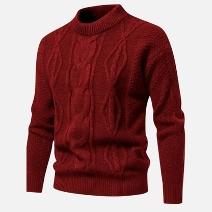 Belbo | Men's Stylish Solid Knitted Sweater