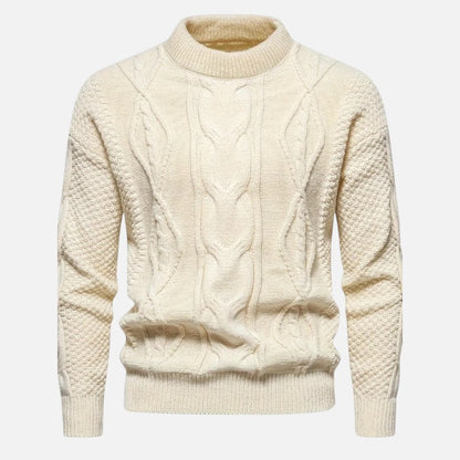 Belbo | Men's Stylish Solid Knitted Sweater
