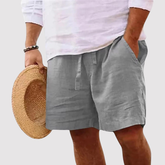 Belbo | Men's Premium Pure Linen Comfortable Tailored Shorts