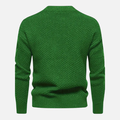 Belbo | Men's Stylish Solid Knitted Sweater