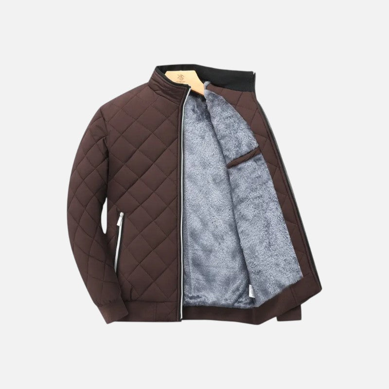 Belbo | Men's Quilted Fleece-Lined Winter Jacket