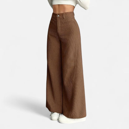 Belbo | Women's High-Waisted Wide-Leg Pants